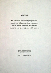 Gerrit Achterberg, Vincent