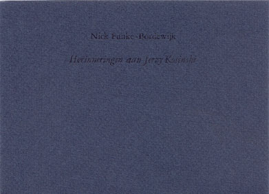 Herinneringen aan Jerzy Kosinski